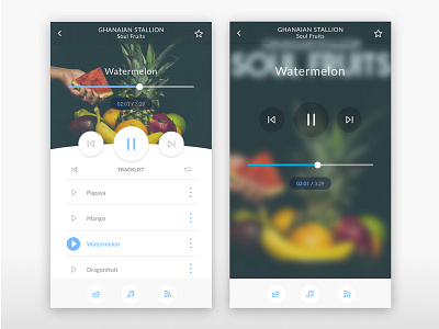 Concept - Music Player