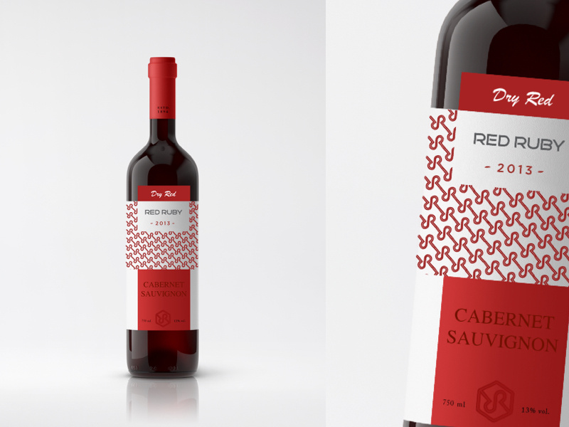 Bottle Wine Package by Molham Bakir on Dribbble