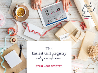 Gift Registry Prototype baby manage list prototype ui