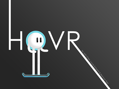 Hovr Video Game Title Screen Logo