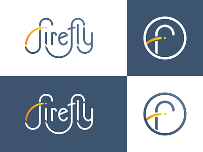 Firefly Logo 2d branding colorful design firefly graphic design illustration logo minimalism vector