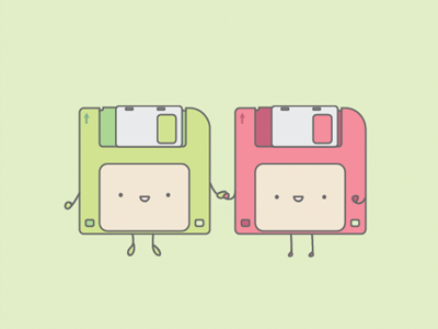 Floppy Disk Friends