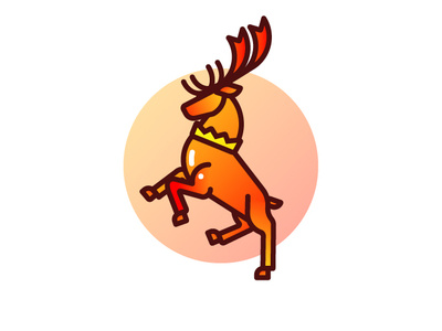 House of Baratheon animal deer gameofthrones got icon icons illustration illustrator vector