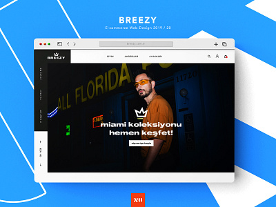 Breezy E-commerce Redesign 2019 / 20 branding concept design dribble ecommerce graphic design ui ux web web design website