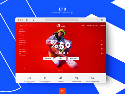 LTB E-commerce Redesign design dribble ecommerce graphic design ltb ui ux web design website