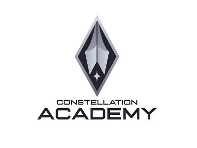 Constellation Academy logo design graphic design logo school vector