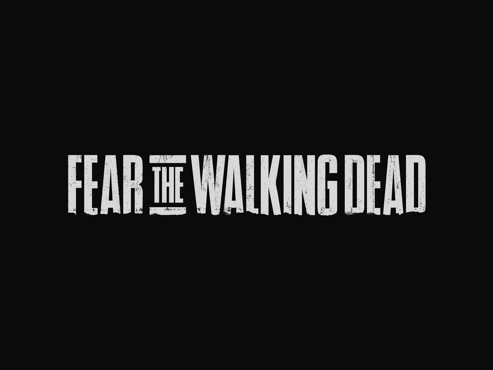 Fear the Walking Dead // Title Treatment Concept by Matt Mason on Dribbble