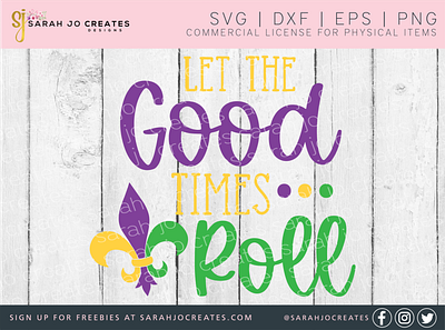 Let The Good Times Roll design graphic design illustration svg vector