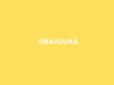 Banana color hehehe