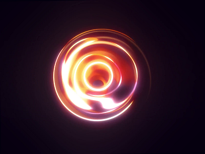 Artificial intelligence abstract ai anim animation app blender blockchain branding cinema4d fire glow illustration logo motion organic product sphere