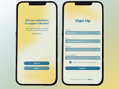 UI Challenge Day #001 // Sign Up Page app design typography ui ux