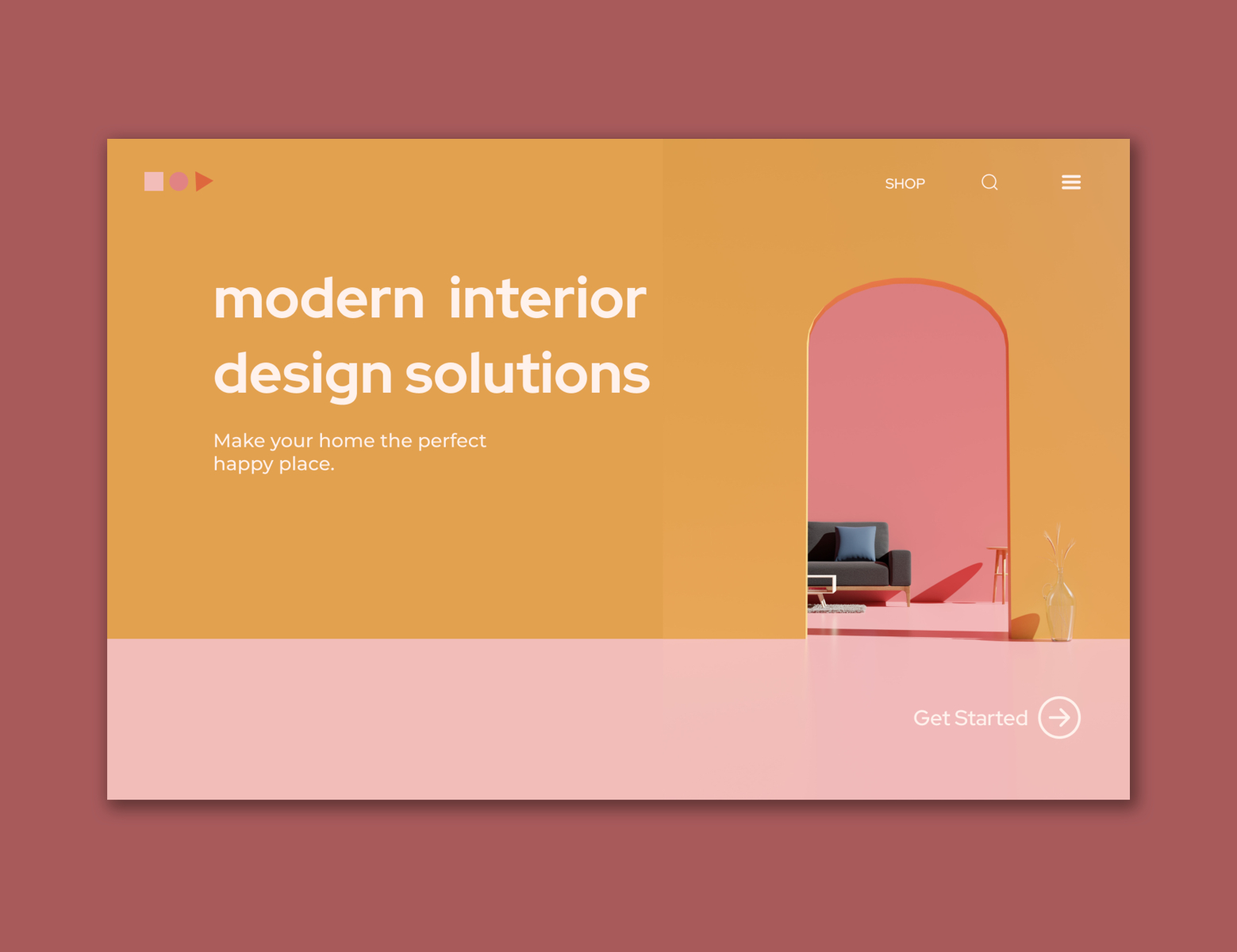 UI Challenge Day #003 // Landing Page by Miruna Stoicescu on Dribbble