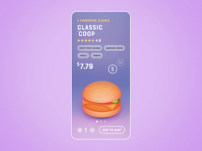 say cheese(burgers)! 3d animation app app design blender burger cheeseburger concept design food food app ui gif illustration mobile motion design ui ux