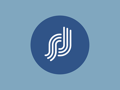SJ logo design logo logodesign retro