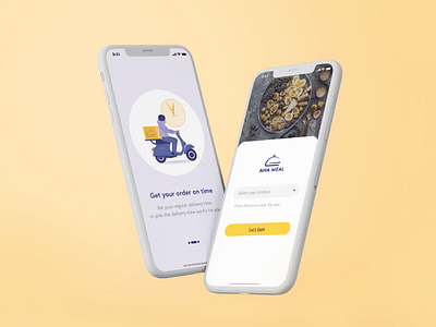 Meal App - Landing Page