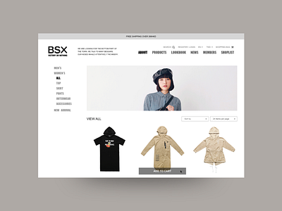 BXS Website Design - Product Page (Desktop) branding design ui ux web website