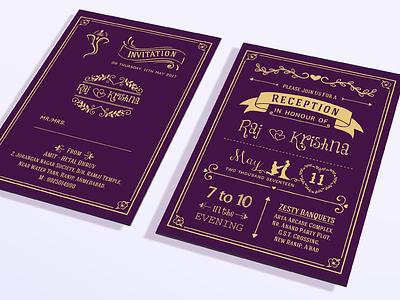 My Wedding Reception Invitations abstract card creativity design fonts invitation party reception wedding