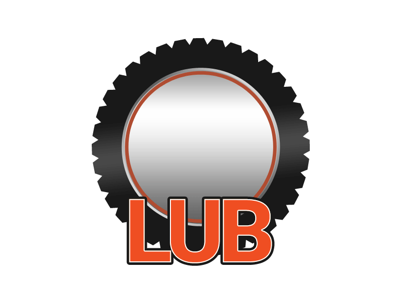 LUB Oil Depot & Tyre Point - LOGO animation brand clean color design graphic icon logo oli style typography tyre