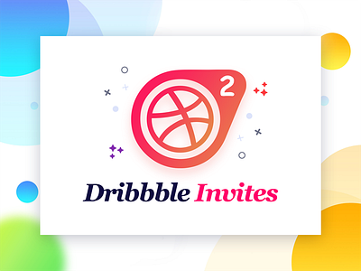 2 More Dribbble Invites color debut design draft dribbble game invitation invites player shot two victory