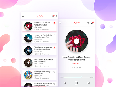 Audio Player UI