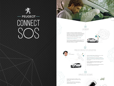 Site Peugeot Connect SOS website