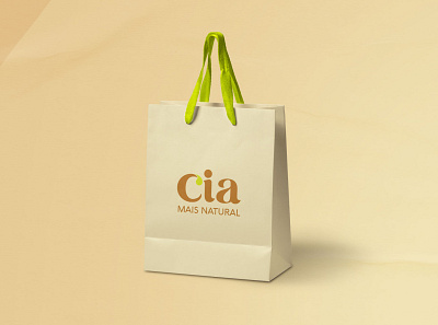 Brand - Cia Mais Natural branding design graphic design logo typography