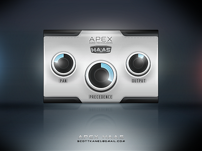 Apex Haa5 clean design elegant gui interface modern plugin slick soft ui vst white