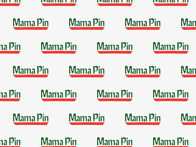 Dapur Mama Pin Pattern Design pattern design