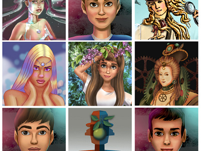 faceyourart2020 2d 2d illustration faceyourart faceyourart 2020 game girl character girl illustration illustration