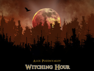 Music Album Cover Design. Witching Hour 2d illustration art cover cover art cover design illustration