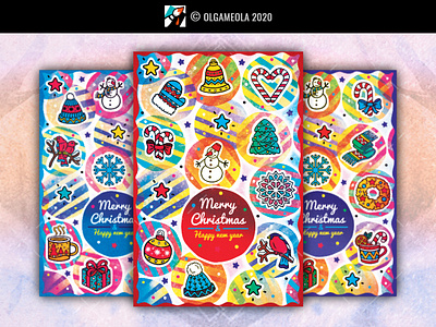 Merry Christmas Greeting Cards candy celebration christmas christmas ball christmas card christmas tree decorations gift greeting card holiday merry new year new year poster santa snowflake snowman toys winter wreath xmas
