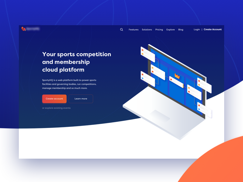 Competition Management Landing Page