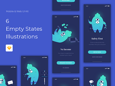 Empty States Illustrations