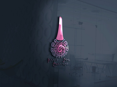 Nail Salon branding graphic design logo