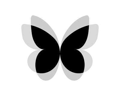 Butterfly motion adobe illustrator app branding design designer flat golden ratio graphic design icon illustration logo logo mark logomark minimalistic simple symbol typography ui ux vector