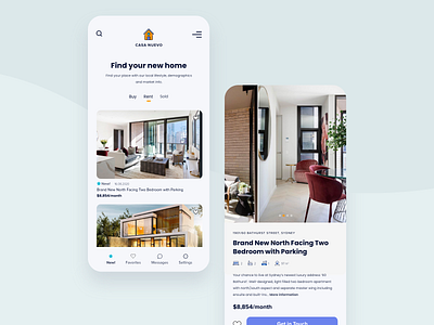 Real Estate App Concept :)