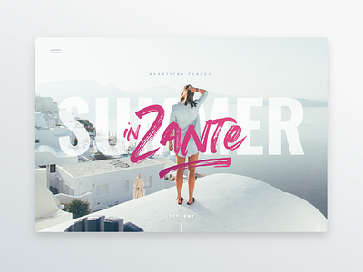 Travelblog Web Design