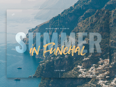 Travelblog Web Design blog design explore explorer handwritten landingpage microsite summer travel web web design webdesign website