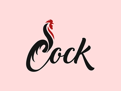 Cock Logo app bird logo branding cock logo design graphic design illustration logo typography ui ux vector