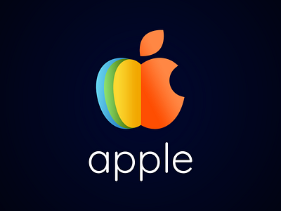 Apple logo app apple apple logo branding design fruit logo graphic design icon illustration logo typography ui ux vector