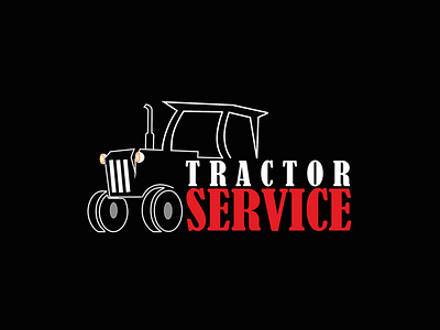Tractor Logo Design 3d branding graphic design logo tractor logo design