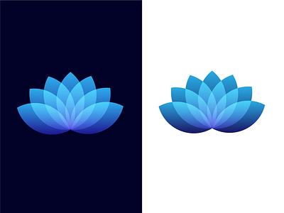 Lotus logo design 3d branding design flower logo graphic design illustration logo lotus logo lotus logo design uiux vector