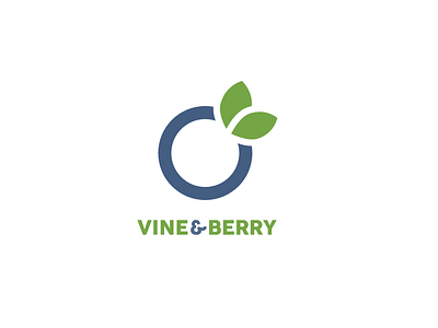 VINE&BERRY - Geometric Logo (Daily Logo Challenge #17) dailylogochallenge logo