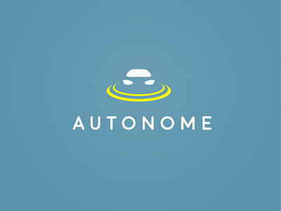 Driverless Car Logo (Daily Logo Challenge #5) car dailylogochallenge logo