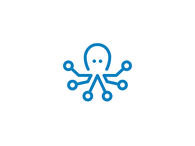 Electronic Octopus eletronic logo octopus