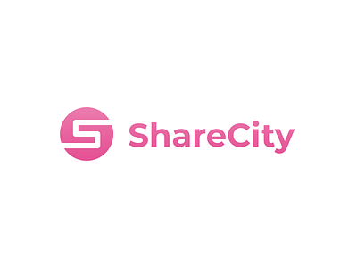 SHARECITY - Rideshare Service Logo (Daily Logo Challenge #29) car dailylogochallenge logo rideshare sharecity