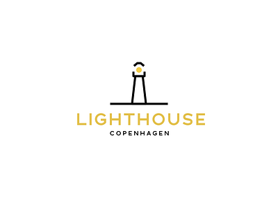 Lighthouse Logo (Daily Logo Challenge #31) dailylogochallenge lighthouse logo