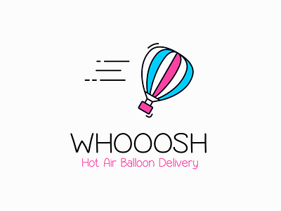 Hot Air Balloon Logo (Daily Logo Challenge #2) dailylogochallenge