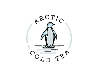 Arctic arctic branding ice logo penguin