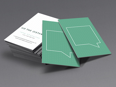 Business cards for GTD business card dots square